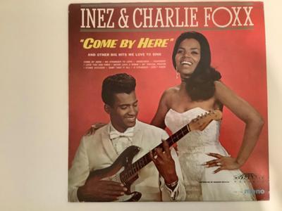 Tumnagel för auktion "Inez & Charlie Foxx Come By Here /Dynamo DM-7000 origi. US -67"