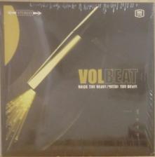 Tumnagel för auktion "Volbeat-Rock The Rebel/Metal The Devil / LP med insert"