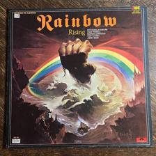 Tumnagel för auktion "RAINBOW - Rising 1976. RARE MEXICO PRESS! DEEP PURPLE. DIO. Prog-rock. LP"