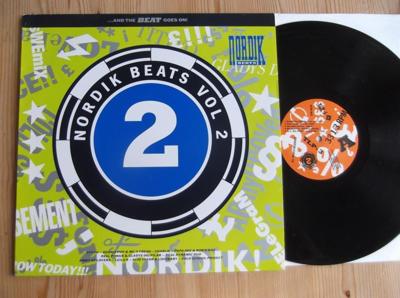 Tumnagel för auktion "V/A- Nordik Beats Vol. 2..And The Beat Goes On!"