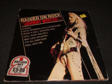 Tumnagel för auktion "Johnny Winter - Raised on rock: The story - UK 2LP - 1980"