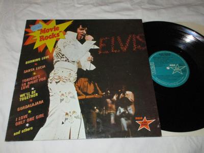 Tumnagel för auktion "ELVIS PRESLEY  FRANCE LP ELVIS MOVIE ROCKS RARE!"