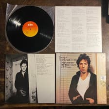 Tumnagel för auktion "BRUCE SPRINGSTEEN - Darkness On… 1978. Komplett!! Soulrock Prog-rock. LP"