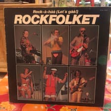 Tumnagel för auktion "Rockfolket - Rock-a-håå (Let's gåå!) LP"