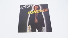 Tumnagel för auktion "AC/DC Powerage LP Australia Hard Rock Hårdrock"