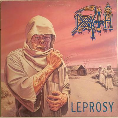 Tumnagel för auktion "Death Leprosy Under inte flag LP, Album"