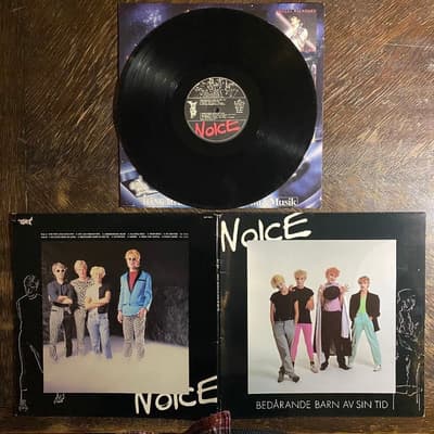 Tumnagel för auktion "NOICE - Bedårande Barn Av Sin Tid 1980. FOC. Pop Punk. New wave. LP"
