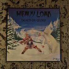 Tumnagel för auktion "Heavy Load - Death Or Glory LP + 7""