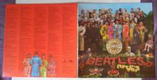 Tumnagel för auktion "The Beatles LP. Sgt Peppers lonely hearts club band. TC-PCS "