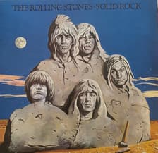 Tumnagel för auktion "ROLLING STONES, SOLID ROCK, NY, 1980, LP VINYL"