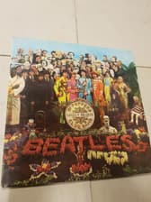 Tumnagel för auktion "The Beatles - Sgt. Pepper's Lonely Hearts Club Band UK-67"