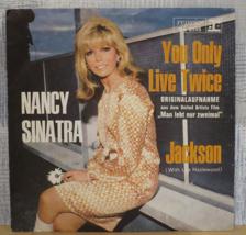 Tumnagel för auktion "NANCY SINATRA :: YOU ONLY LIVE TWICE      (7``) GER Press"