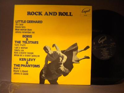 Tumnagel för auktion "ROCK AND ROLL - V/A - LITTLE GERHARD/BORIS & THE TELSTARS - CLP 84"