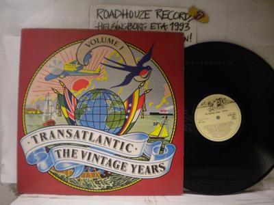 Tumnagel för auktion "TRANSATLANTIC - THE VINTAGE YEARS - VOLUME 1 - V/A"