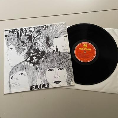 Tumnagel för auktion "BEATLES-Revolver (LP, 1967, Venezuela-pressning!)"