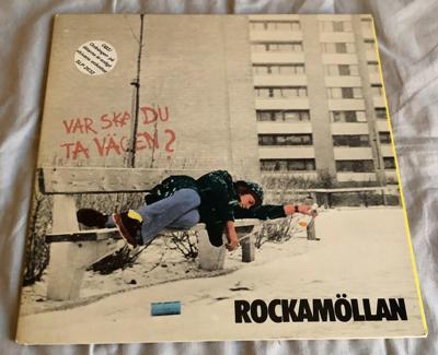 Tumnagel för auktion "Rockamöllan – Var Ska Du Ta Vägen?, SWE-79, SNYGGT EX!!"