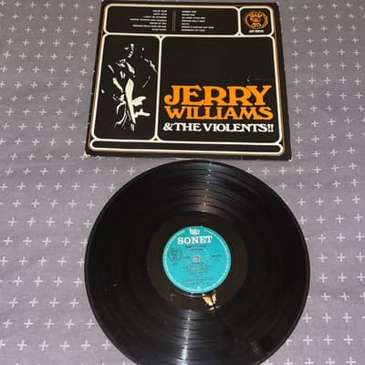 Tumnagel för auktion "Jerry williams - The violents Lp / vinyl"