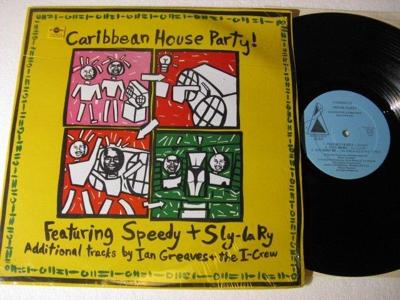 Tumnagel för auktion "V/A. Caribbean House Party. Ian Greaves. Intellect Music 1992 Barbados."