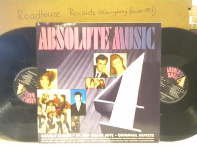 Tumnagel för auktion "ABSOLUTE MUSIC - 4 - 2 -LP - V/A"
