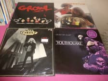 Tumnagel för auktion "Vinylpaket 10st rock mm"