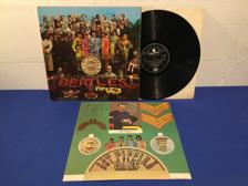 Tumnagel för auktion "The Beatles - Sgt Pepper?s Lonely Hearts Club Band UK Orig-69 Stereo !!!!!"