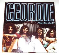 Tumnagel för auktion "GEORDIE - HOPE YOU LIKE IT - US 1st press 1973 - Glam Rock"