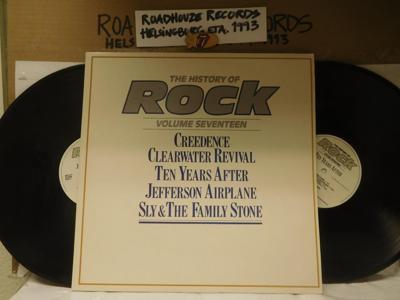 Tumnagel för auktion "HISTORY OF ROCK - VOLUME SEVENTEEN - C.C.R - 2 -LP"