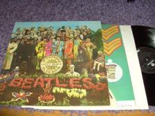 Tumnagel för auktion "The Beatles Lp. Sgt. Peppers Lonely Hearts Club Band. ."