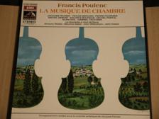 Tumnagel för auktion "Poulenc, The Complete Chamber Music - V/A, 4-LP, EMI"