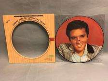 Tumnagel för auktion "Elvis Presley - Pic Disc Jailhouse Rock/Love In Las Vegas UK Orig-83 !!!!!"