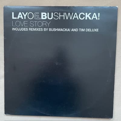 Tumnagel för auktion "Layo & Bushwacka! - Love Story (XL Rec, 2 x Vinyl, 12", House PROMO, Tim Deluxe)"