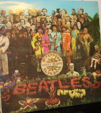 Tumnagel för auktion "THE BEATLES Pepper's Lonely Hearts Club Band LP VINYL 1967"