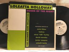 Tumnagel för auktion "LOLEATTA HOLLOWAY - QUEEN OF THE NIGHT - 2-LP - V/A"