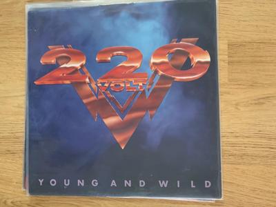 Tumnagel för auktion "220 Volt - Young and Wild"