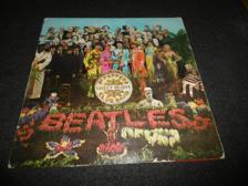 Tumnagel för auktion "Beatles - Sgt. Peppers lonely hearts club band - LP - 1967"