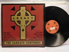 Tumnagel för auktion "THE LEGACY - THE BLACK SABBATH CONTINUES - V/A"