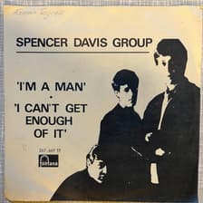 Tumnagel för auktion "SPENCER DAVIS GROUP - I´M A MAN´VINYL 7" SINGEL SC -67. GARAGE ROCK"