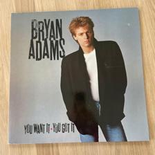 Tumnagel för auktion "BRYAN ADAMS-You Want It, You Got It  (LP, 1981, Tysk press)"