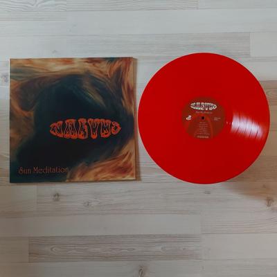 Tumnagel för auktion "Naevus - Sun Meditation (rise above records, orange vinyl, stoner rock)"