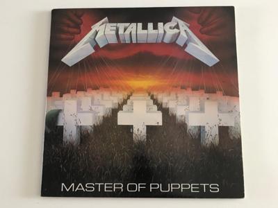 Tumnagel för auktion "Metallica - Master of puppets / MFN 60 DM"