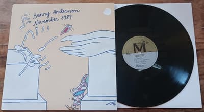Tumnagel för auktion "Benny Andersson / November 1989 / Mono Music Records / ABBA / LP"