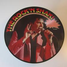 Tumnagel för auktion "Shakin' Stevens and the Sunsets, "The rock 'n shaki" bildskiva. 1st LP"