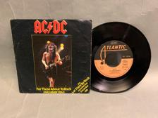 Tumnagel för auktion "7" AC/DC - For Those About To Rock(We Salute You) Ger Orig-81 !!!!!"