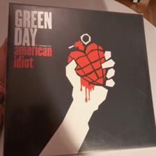 Tumnagel för auktion "Green day , lp , vinyl , punk , rock"