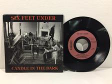 Tumnagel för auktion "Six Feet Under - Candle In The Dark HÅRDROCK RARE"