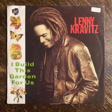 Tumnagel för auktion "LENNY KRAVITZ - I Build This Garden… 1989. UK Press! Soul. Rnb. Prog-rock. 7"