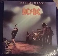 Tumnagel för auktion "AC/DC Let there be rock Fint skick"