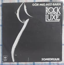 Tumnagel för auktion "Rock De Luxe - Gör Mig Med Barn Vinyl, 7" Single."