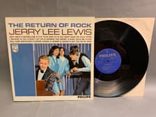 Tumnagel för auktion "Jerry Lee Lewis - The Return Of Rock Holl Orig-65 MONO !!!!!"