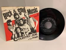 Tumnagel för auktion "7" Country Joe & The Fish - Rock And Soul Music Danmark Orig-68 FINT EX !!!!!"